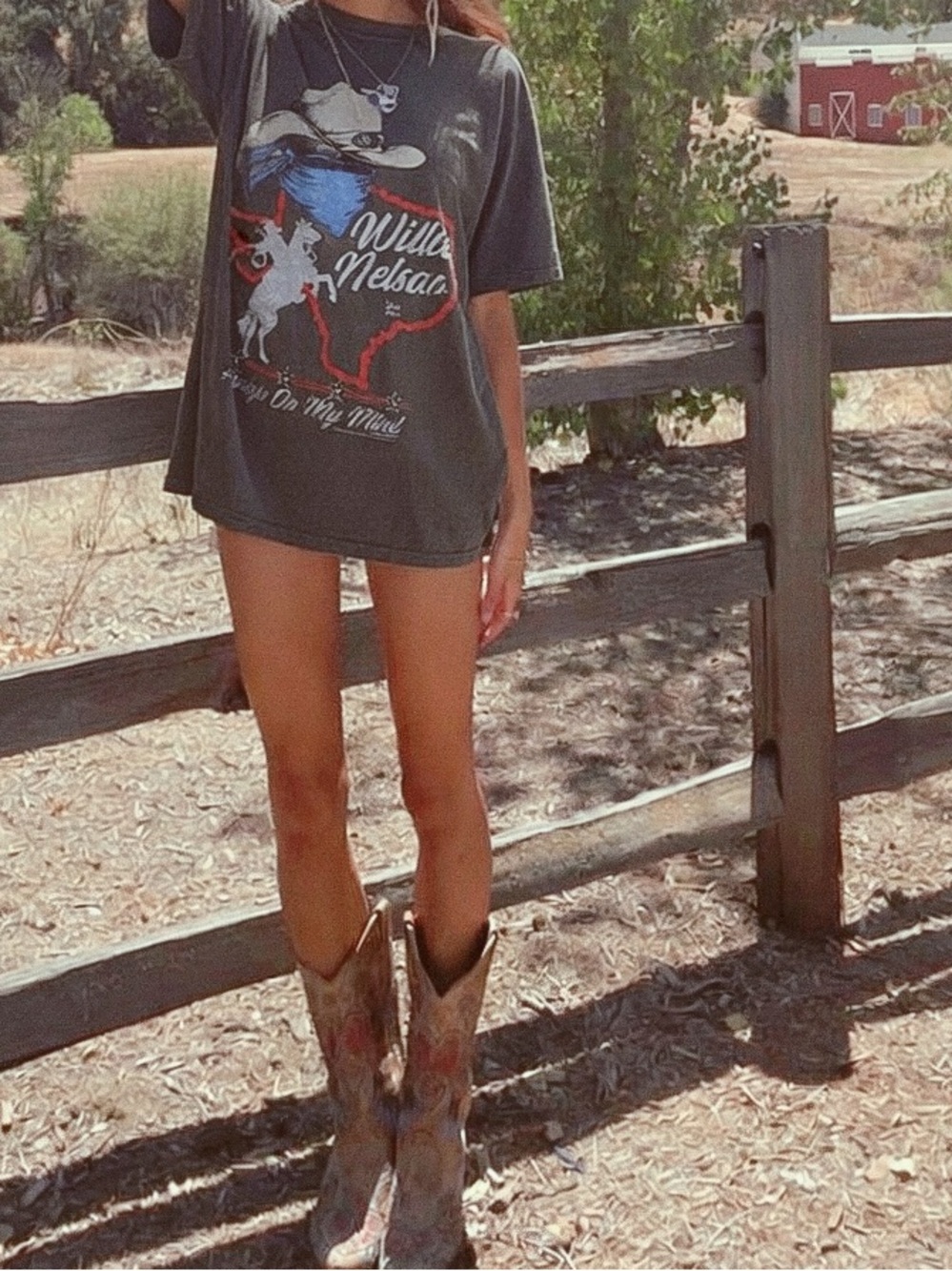 People of Leisure Willie Nelson Tee